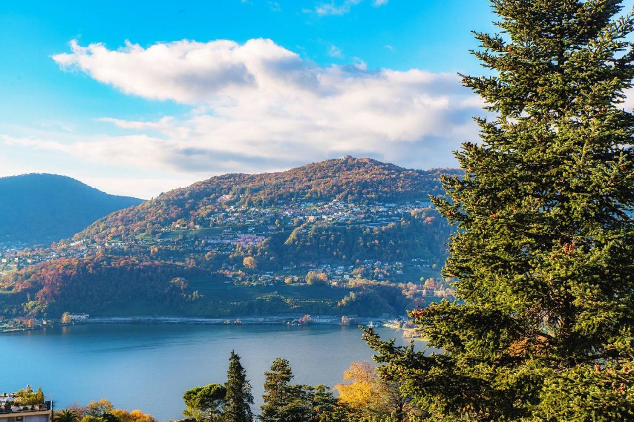 ルガーノCollina D'Oro By Quokka 360 - Relax In The Ticino Hillsアパートメント エクステリア 写真